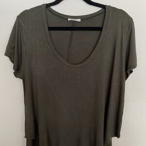 Antistar Women's Green Top Size L - 100 % Rayon